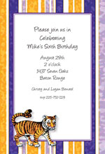 LSU childrens invitation